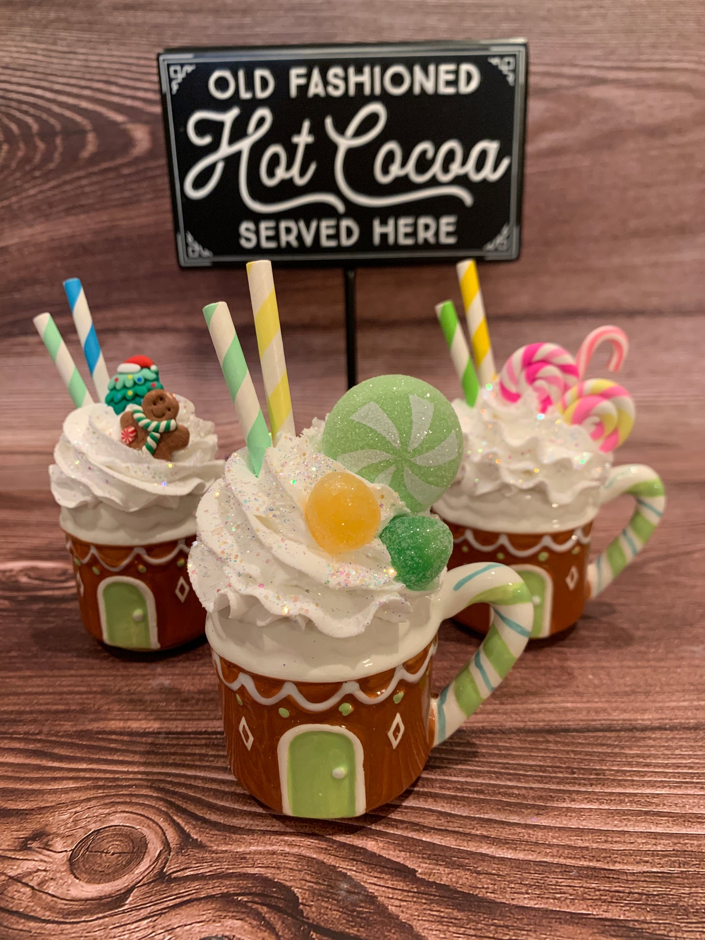 Green Gingerbread Mini Mug