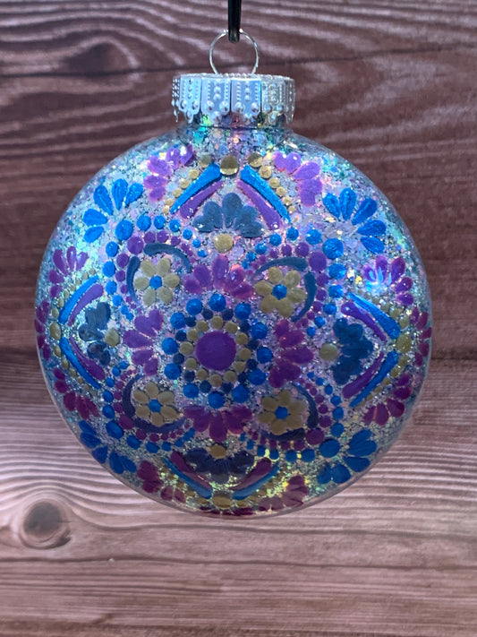#187 Glittered Ornament