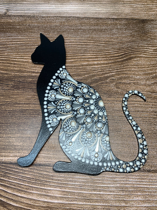 Seated Cat Wall Decor