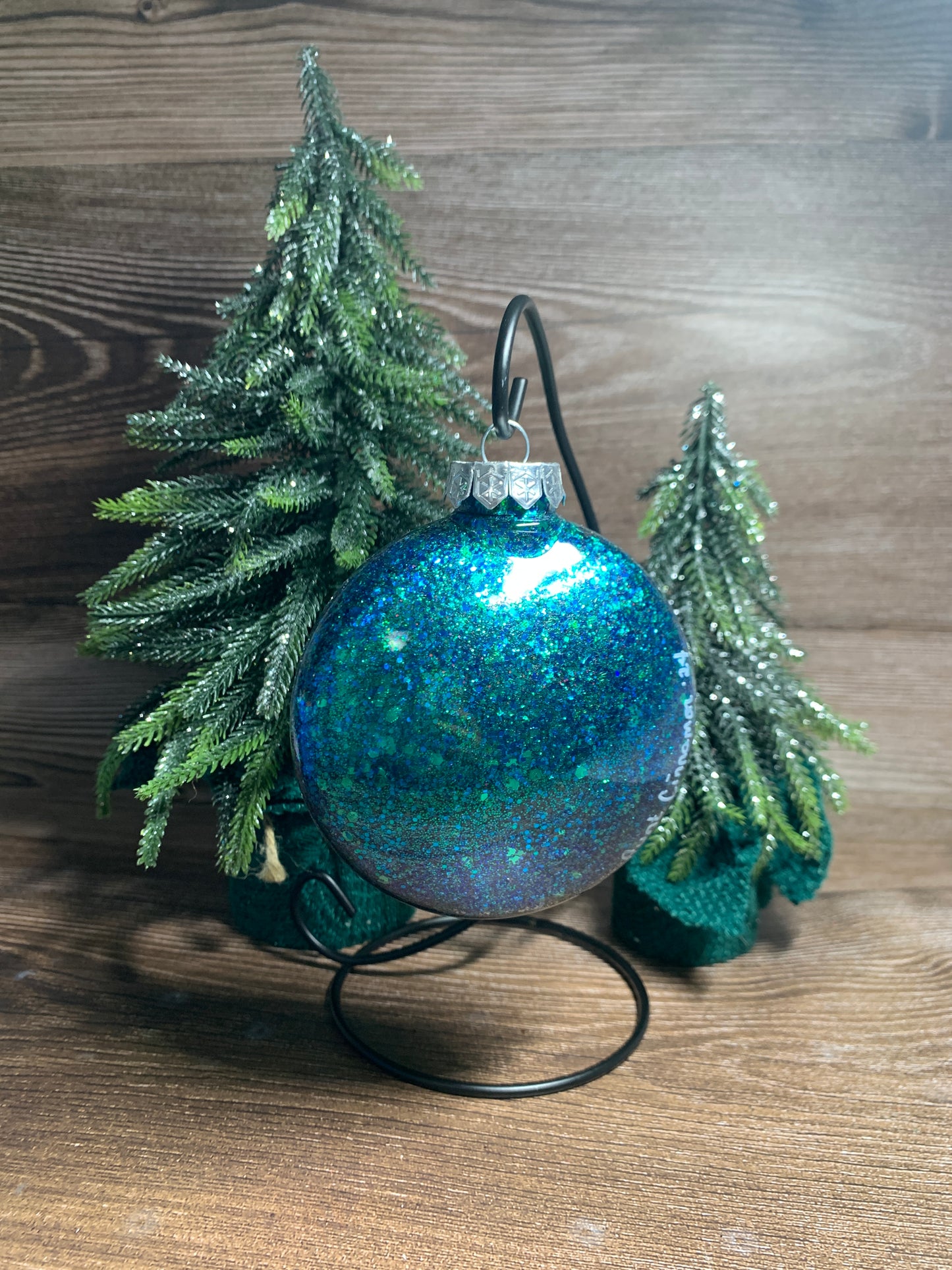 #152 Glittered Ornament