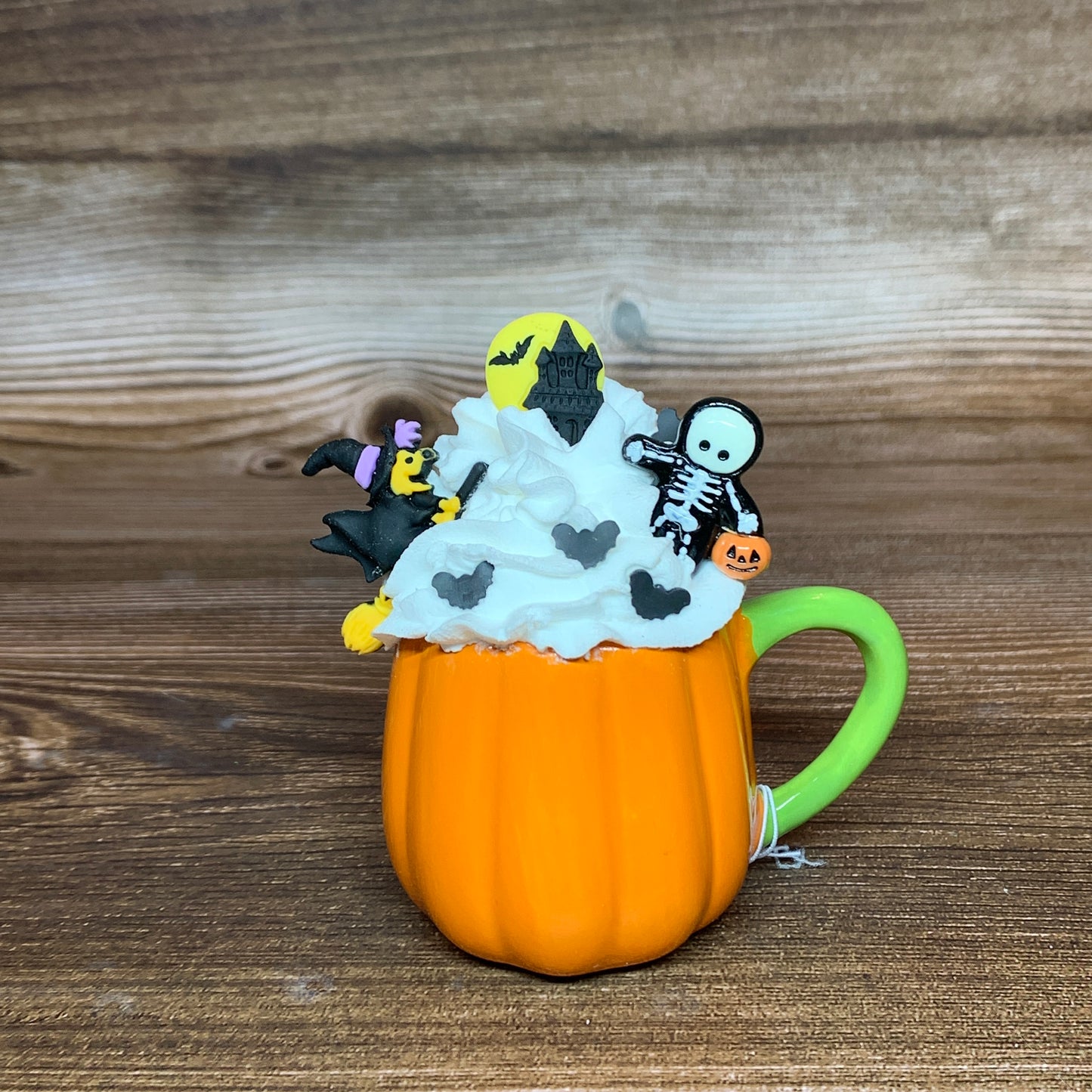Small Halloween Pumpkin Mini Mugs