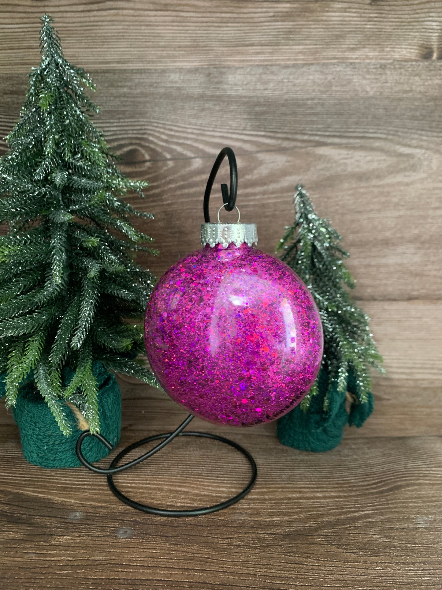 #148 Glittered Ornament
