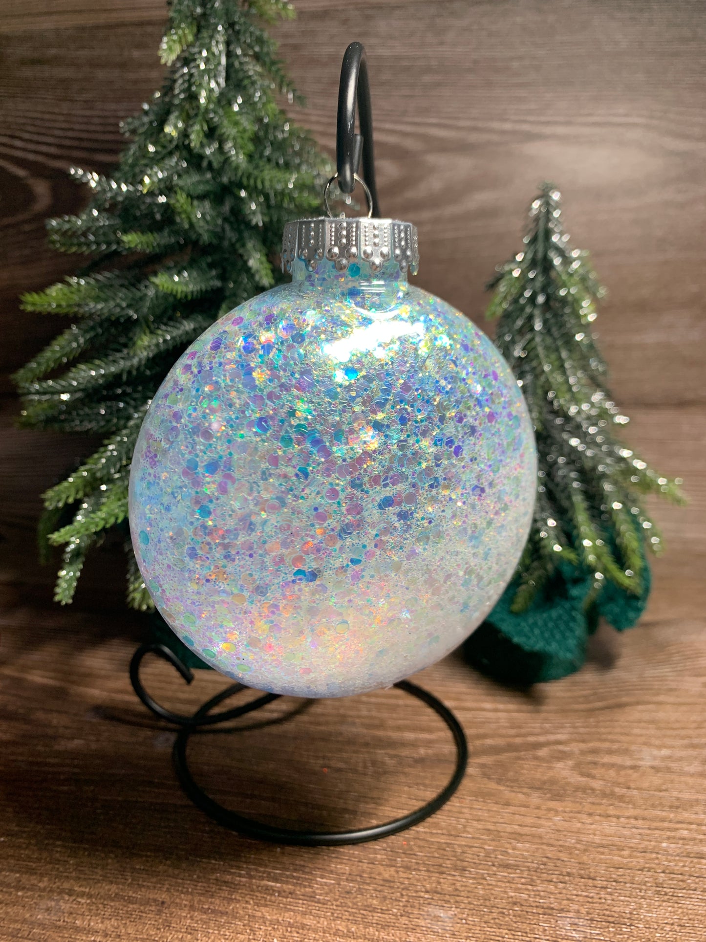 #159 Glittered Ornament