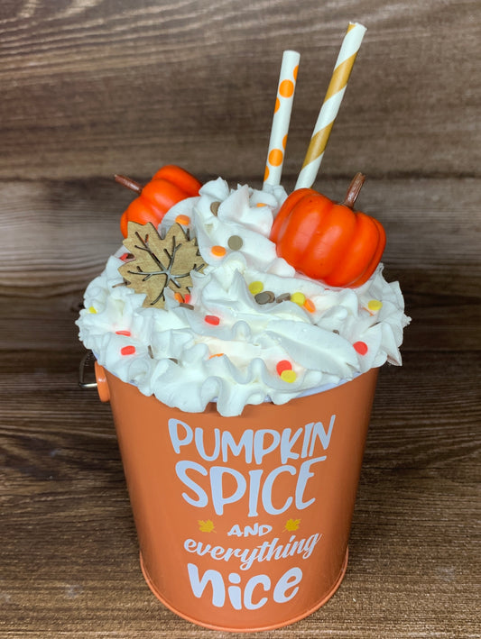 Pumpkin Spice Bucket