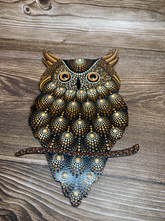 Large Owl wall hanging