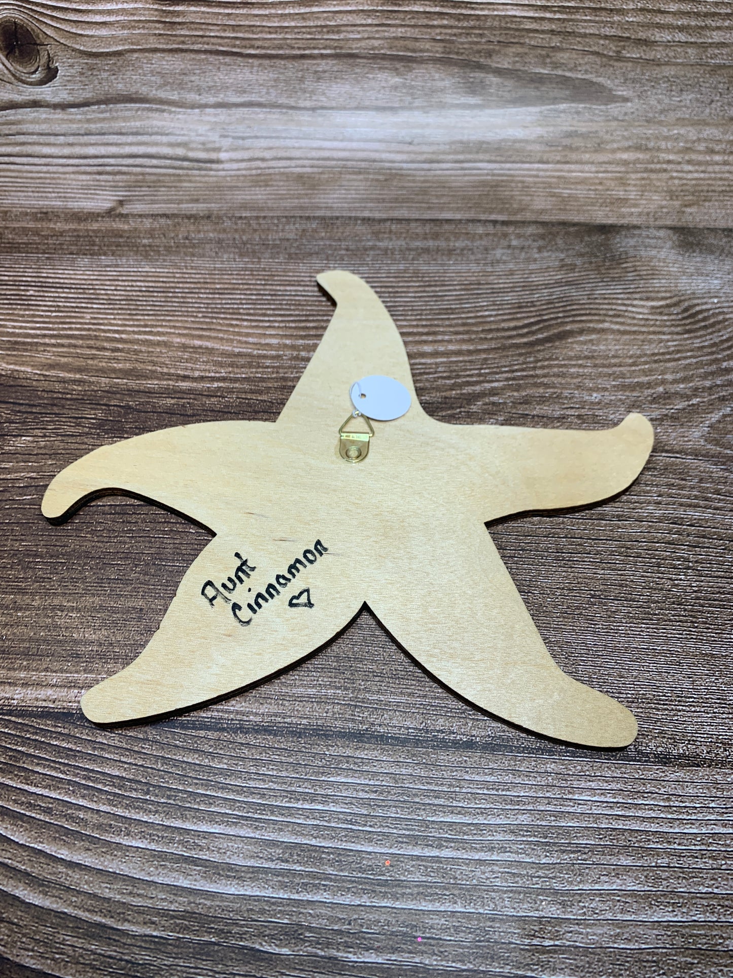 Starfish wall hanging