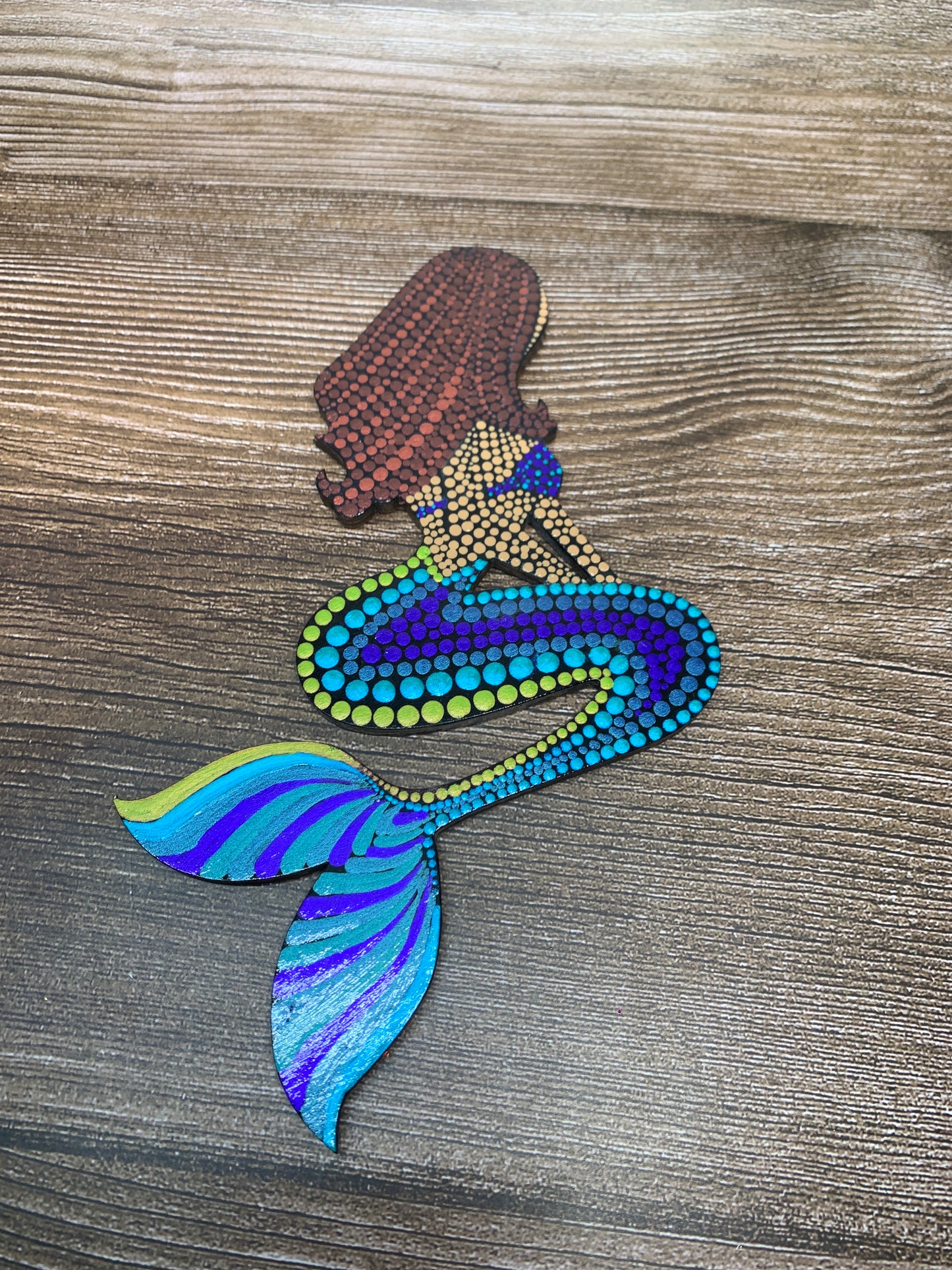 Mermaid wall hanging