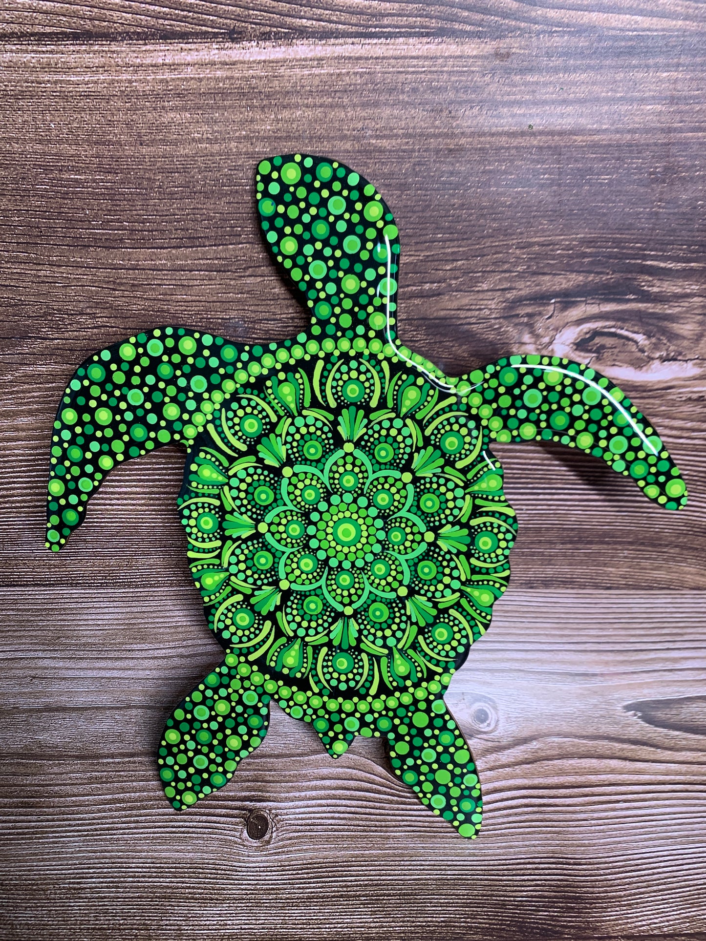 Sea turtle wall hanging