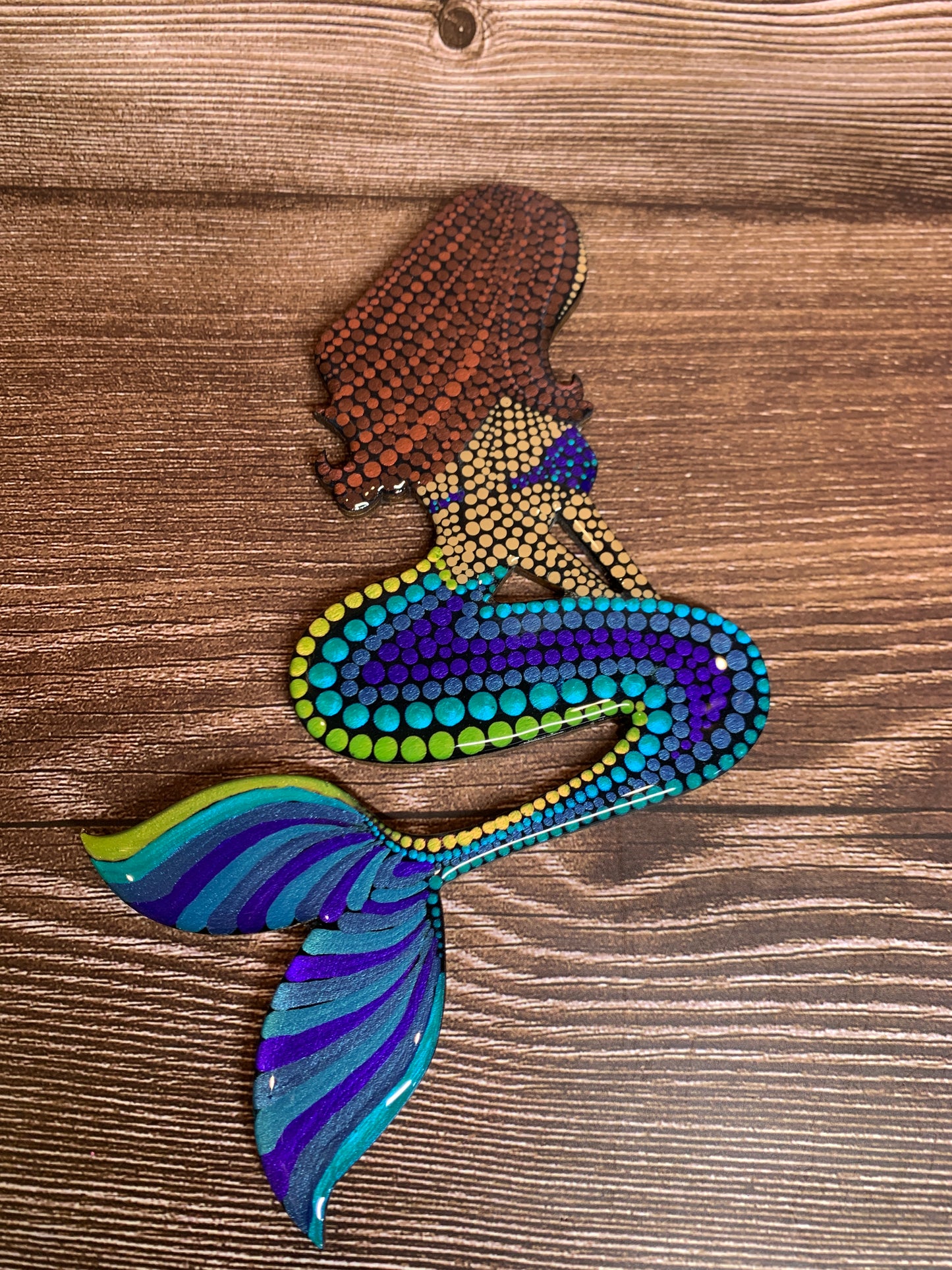 Mermaid wall hanging