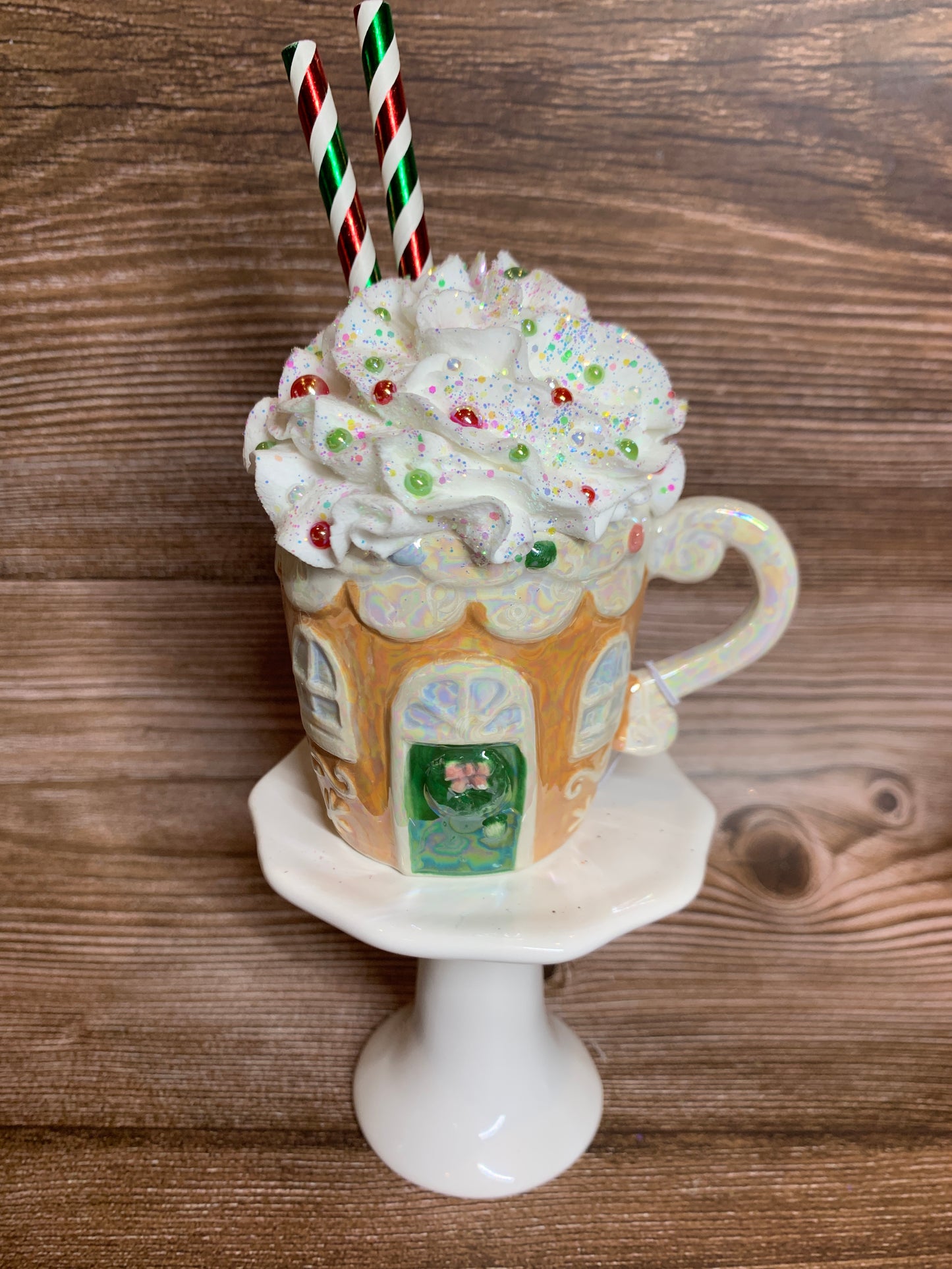 Opal Gingerbread House Mini Mug