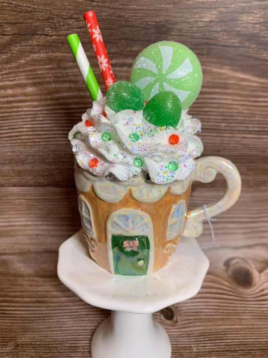 Opal Gingerbread House Mini Mug