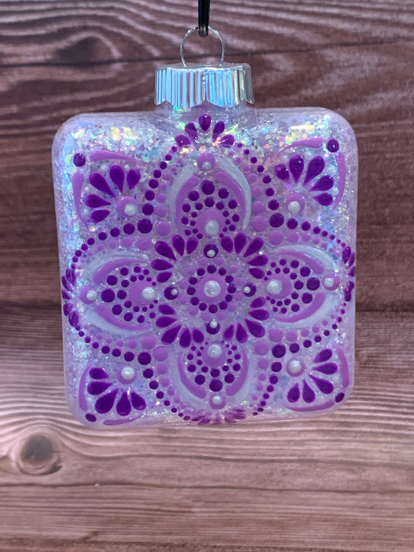 #172 Glittered Ornament