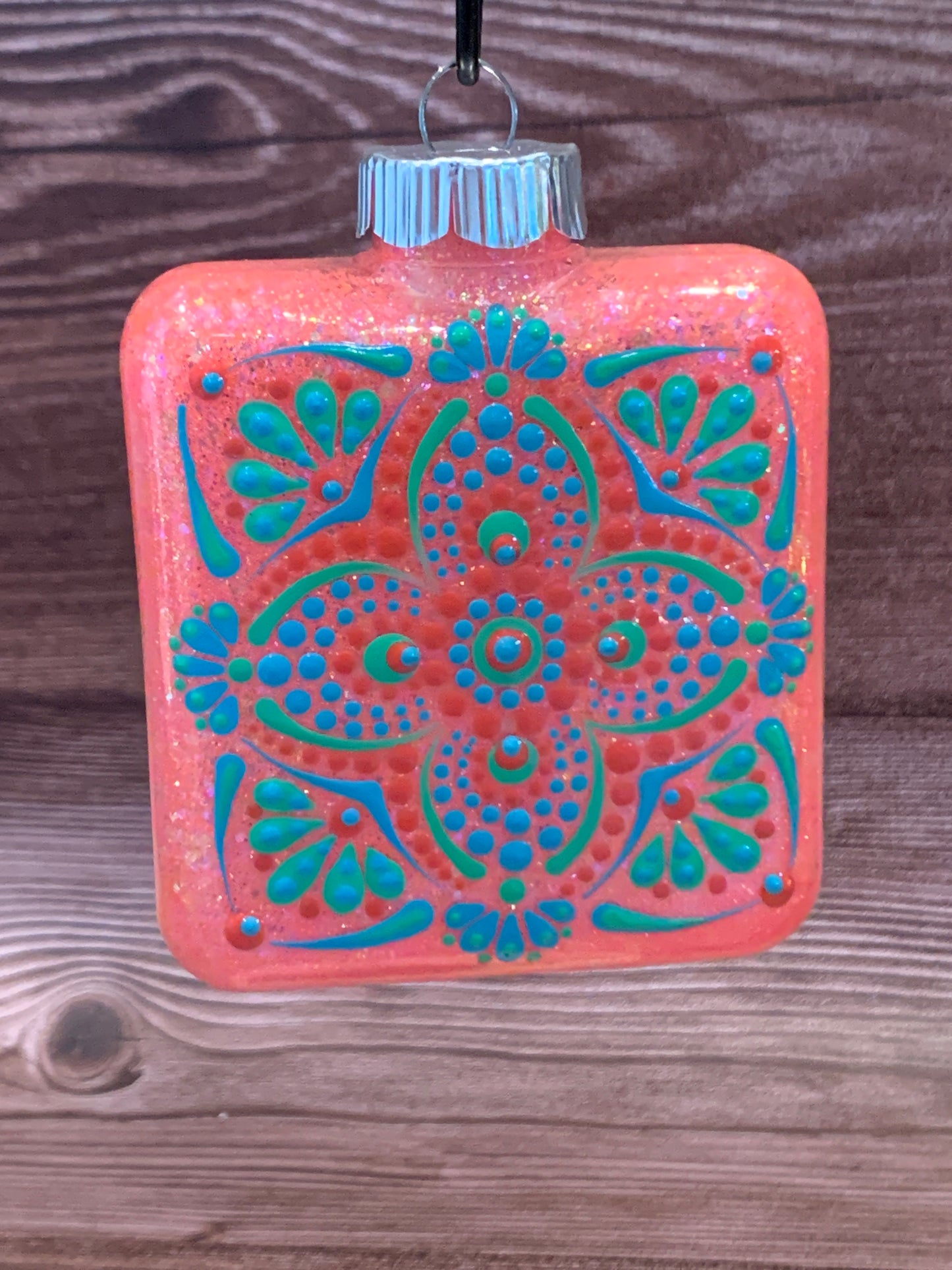 #175 Glittered Ornament