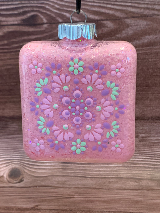 #176 Glittered Ornament