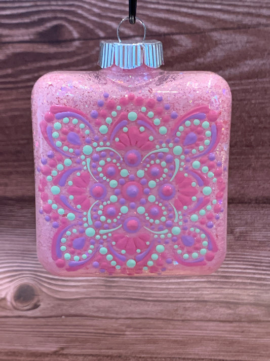 #177 Glittered Ornament