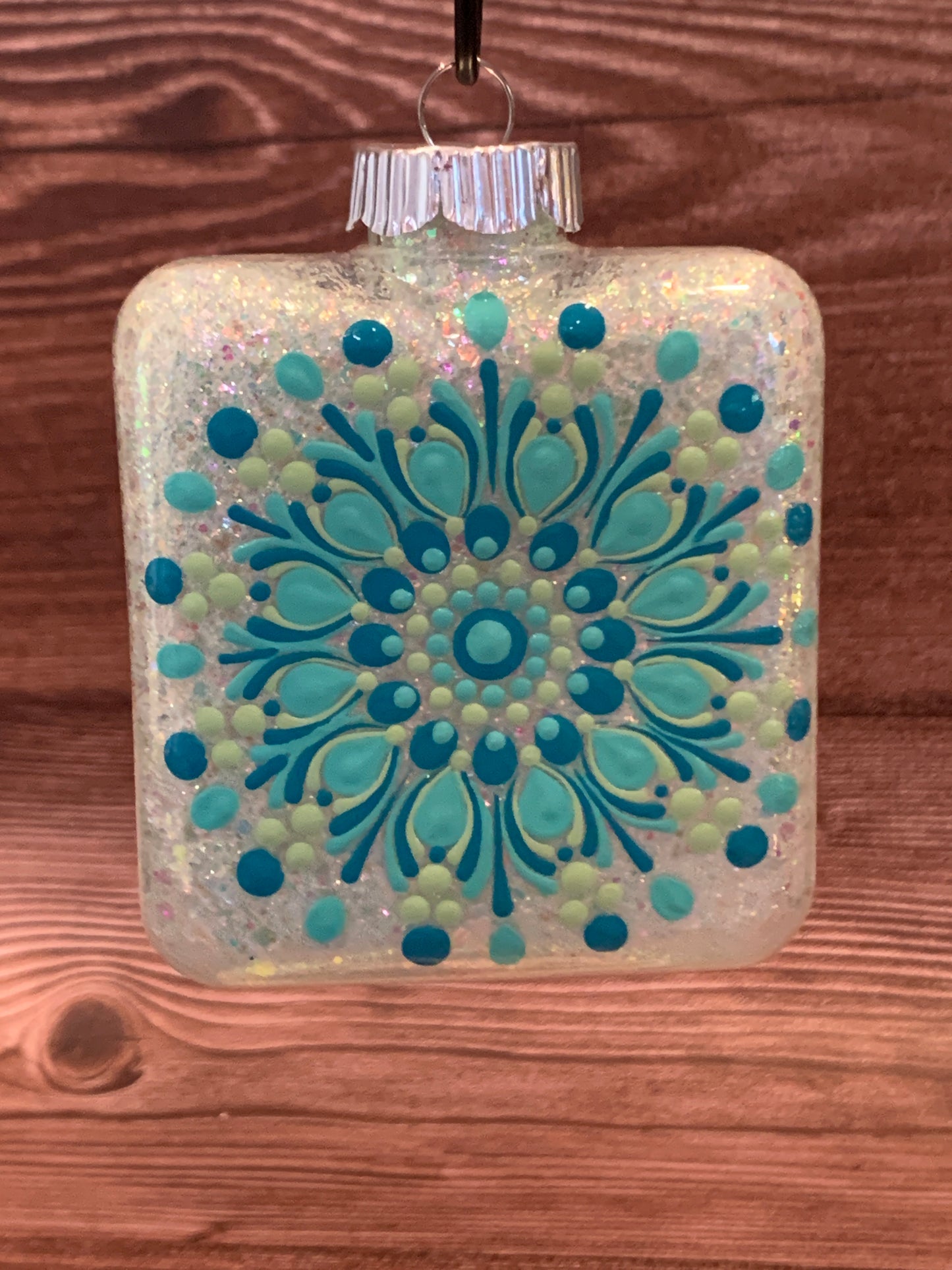 #178 Glittered Ornament