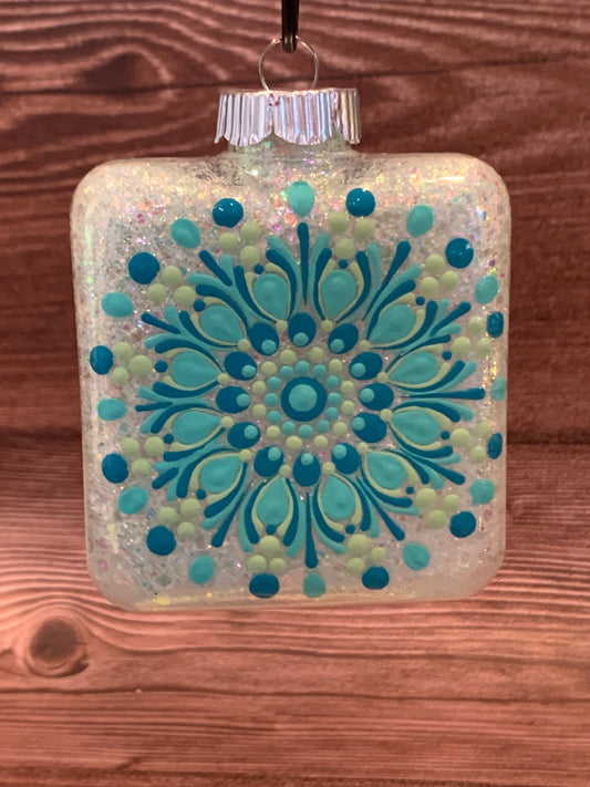 #178 Glittered Ornament