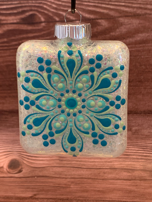 #180 Glittered Ornament