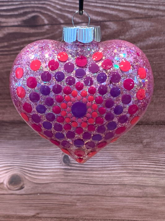 #181 Glittered Ornament
