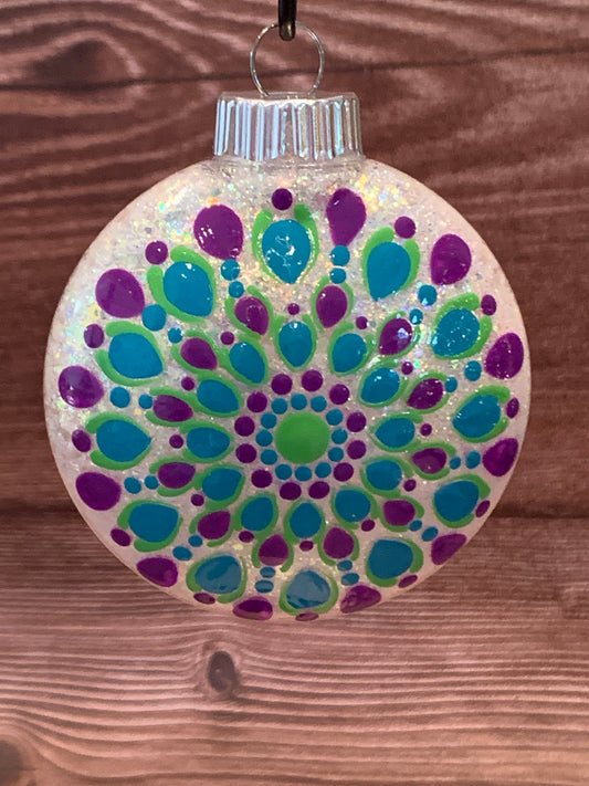 #198 Dot Art Ornament
