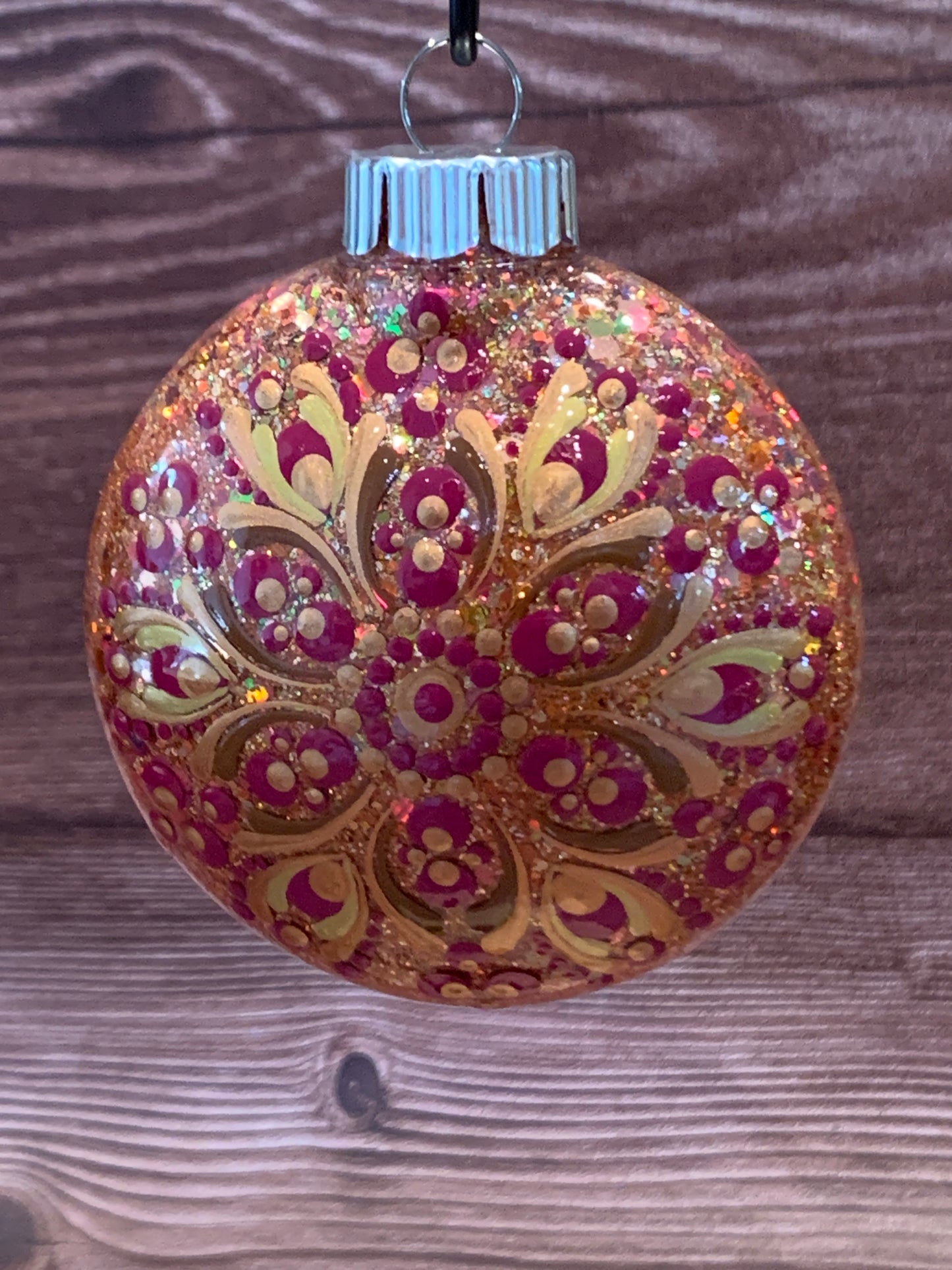 #199 Dot Art Ornament