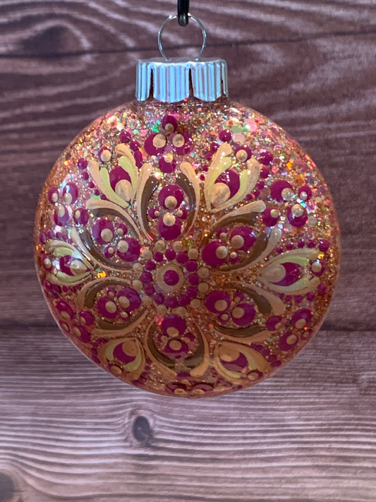 #199 Dot Art Ornament