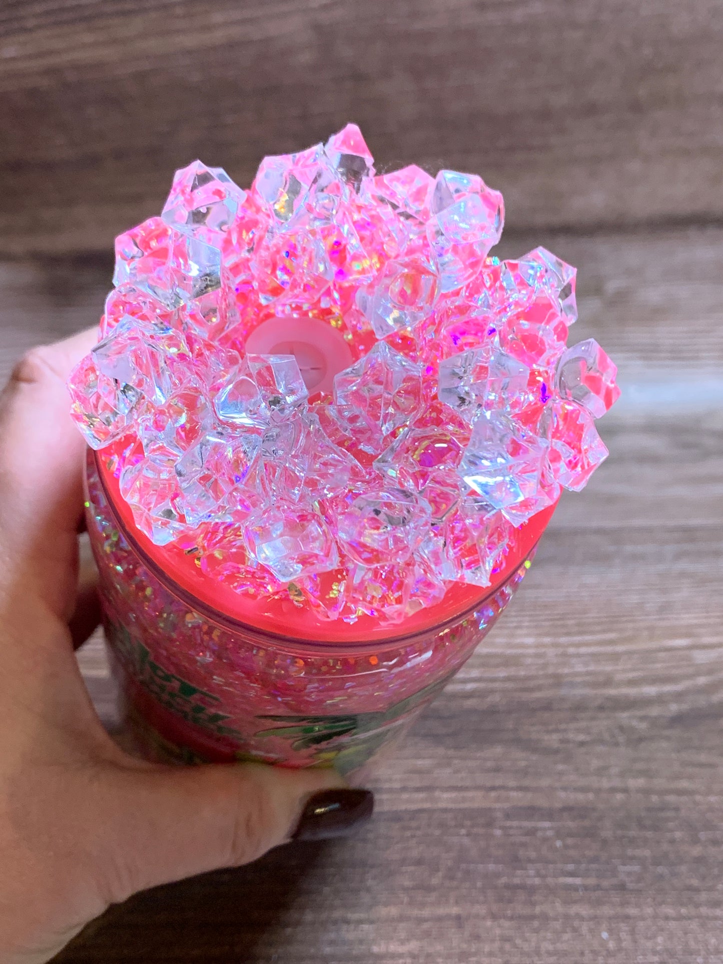 Hot Grinch Snowglobe Tumbler