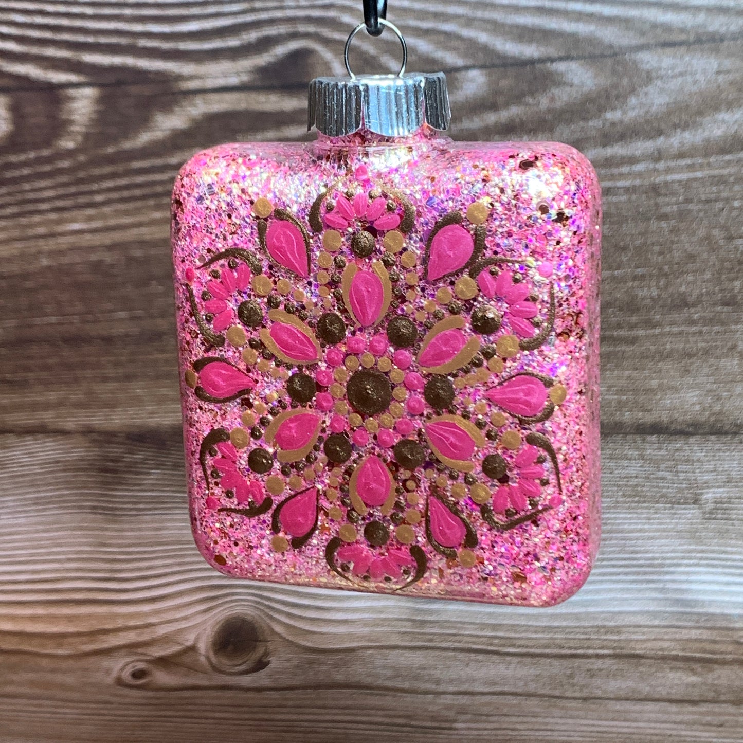 #204 Glittered Ornament