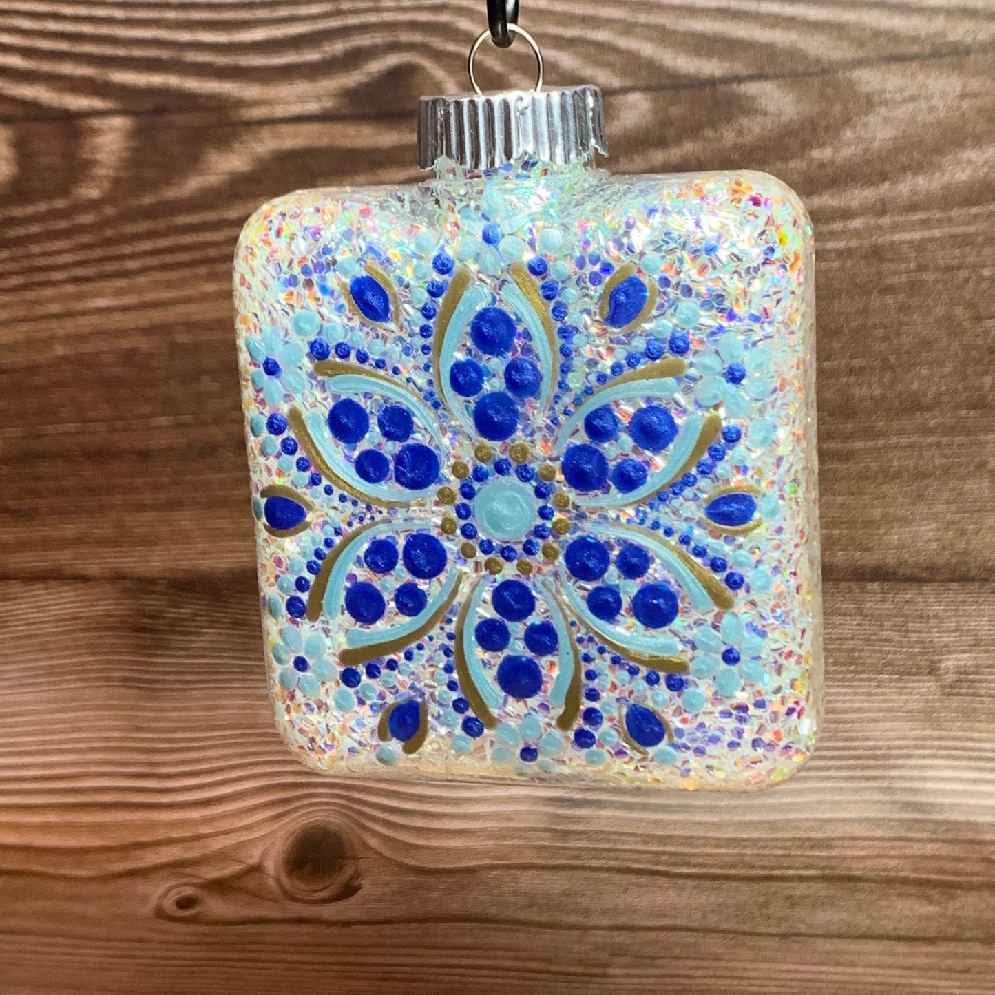 #205 Glittered Ornament