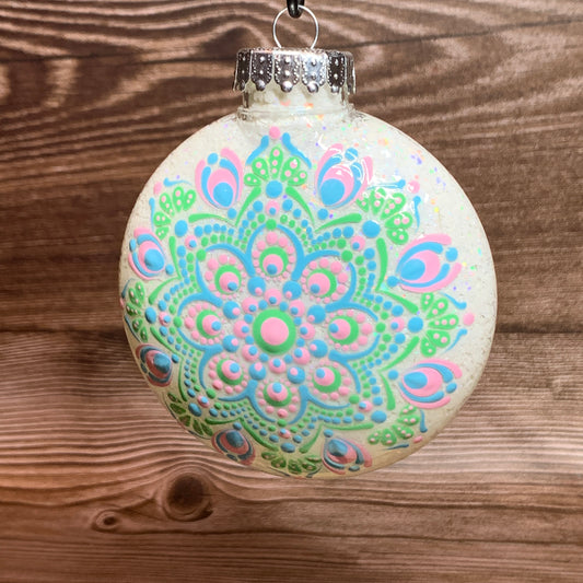 #220 Glittered Ornament