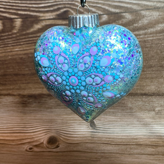 #215 Glittered Ornament