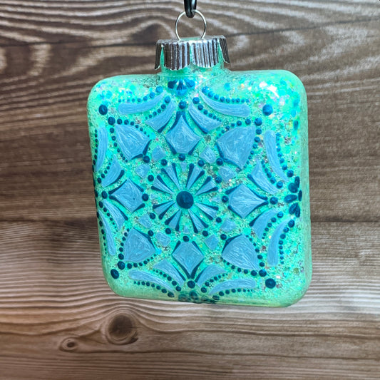 #206 Glittered Ornament