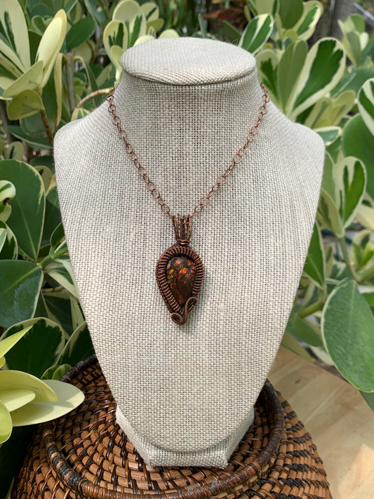 Ammolite Pendant