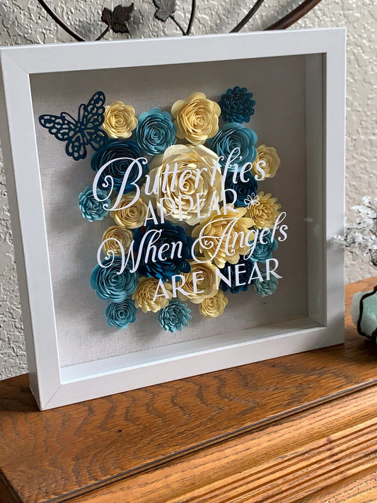 Blue & Yellow When Butterflies Appear