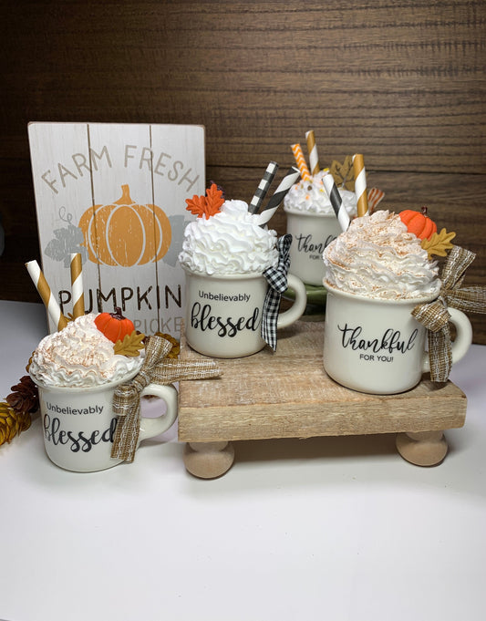 Thanksgiving Mini Mugs