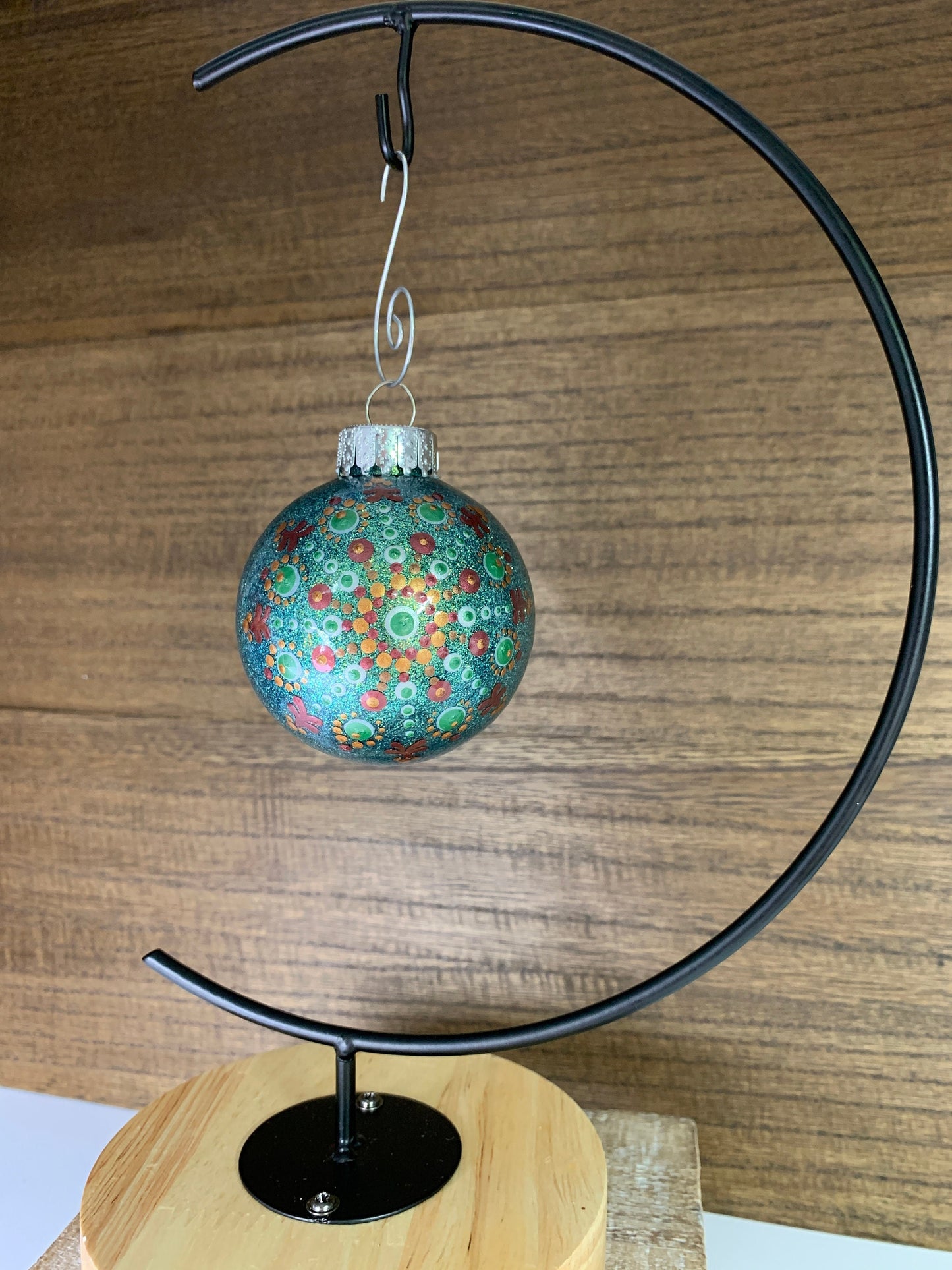 Mandala Dot Art Ornament